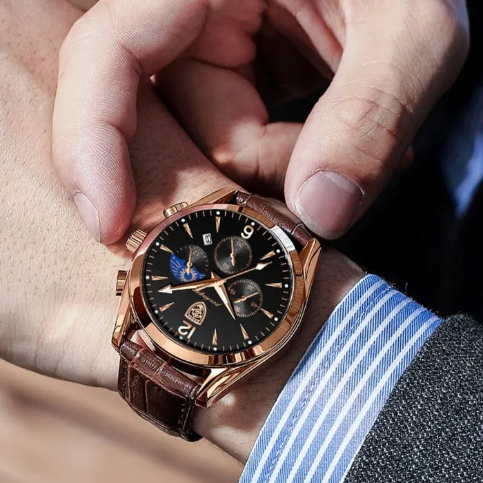 Sleek and Functional Quartz Watch