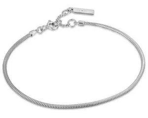 Smooth Snake Chain Silver Bracelet 16.5cm 2cm