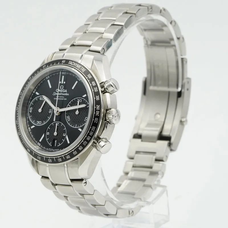 SOLD - 02/20/24 - Omega Speedmaster Racing Chronograph 326.30.40.50.01.001 Box & Strap