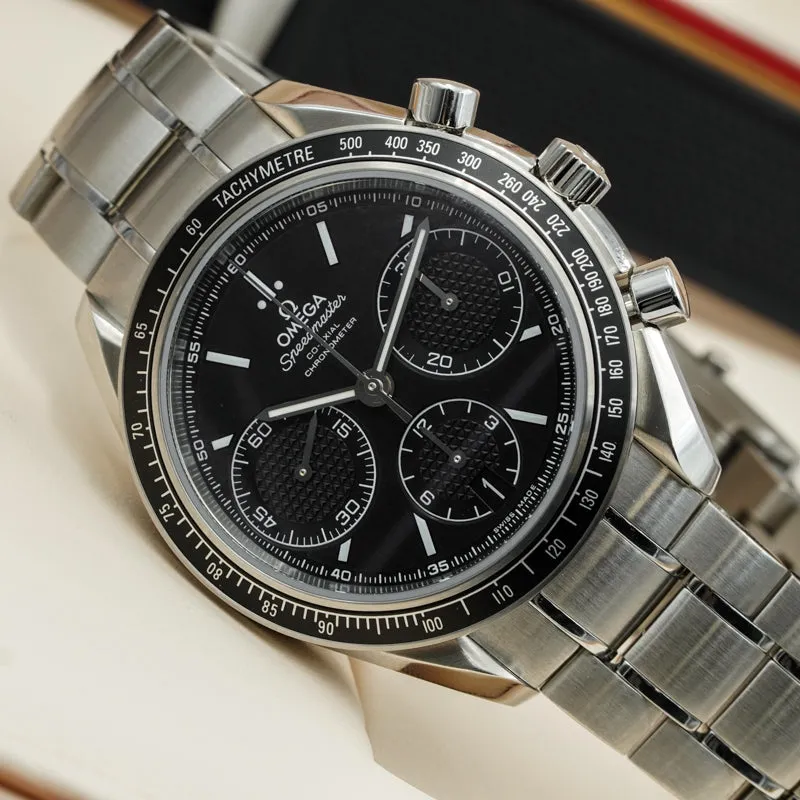 SOLD - 02/20/24 - Omega Speedmaster Racing Chronograph 326.30.40.50.01.001 Box & Strap