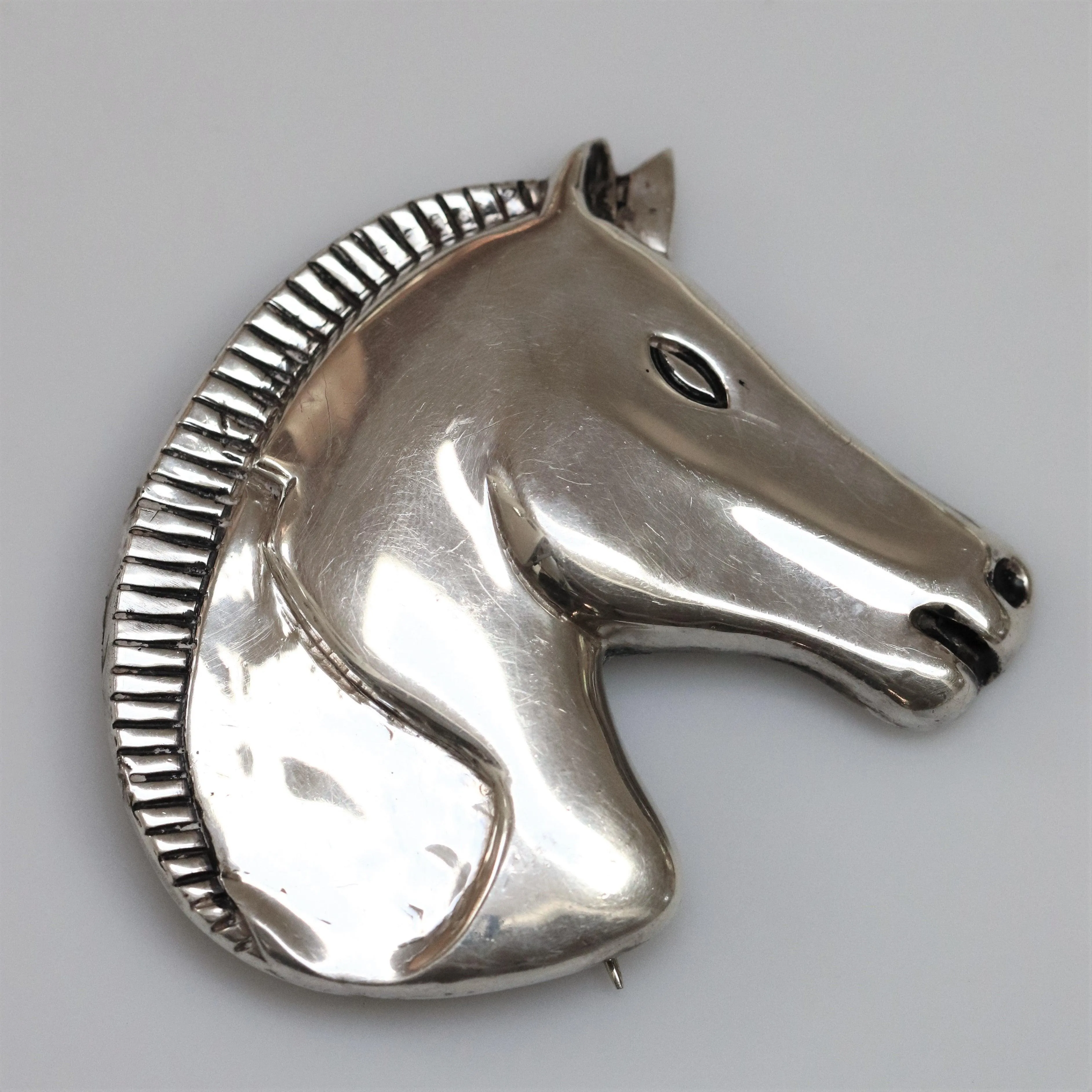 SOLD OUT: Vintage Antonio Pineda Taxco Mexican Jewelry | Rare Large Stallion Horse Brooch