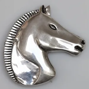 SOLD OUT: Vintage Antonio Pineda Taxco Mexican Jewelry | Rare Large Stallion Horse Brooch
