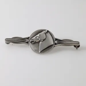SOLD OUT: Vintage Georg Jensen Jewelry | Mid Century Malinowski Designed Sterling Horse Pin