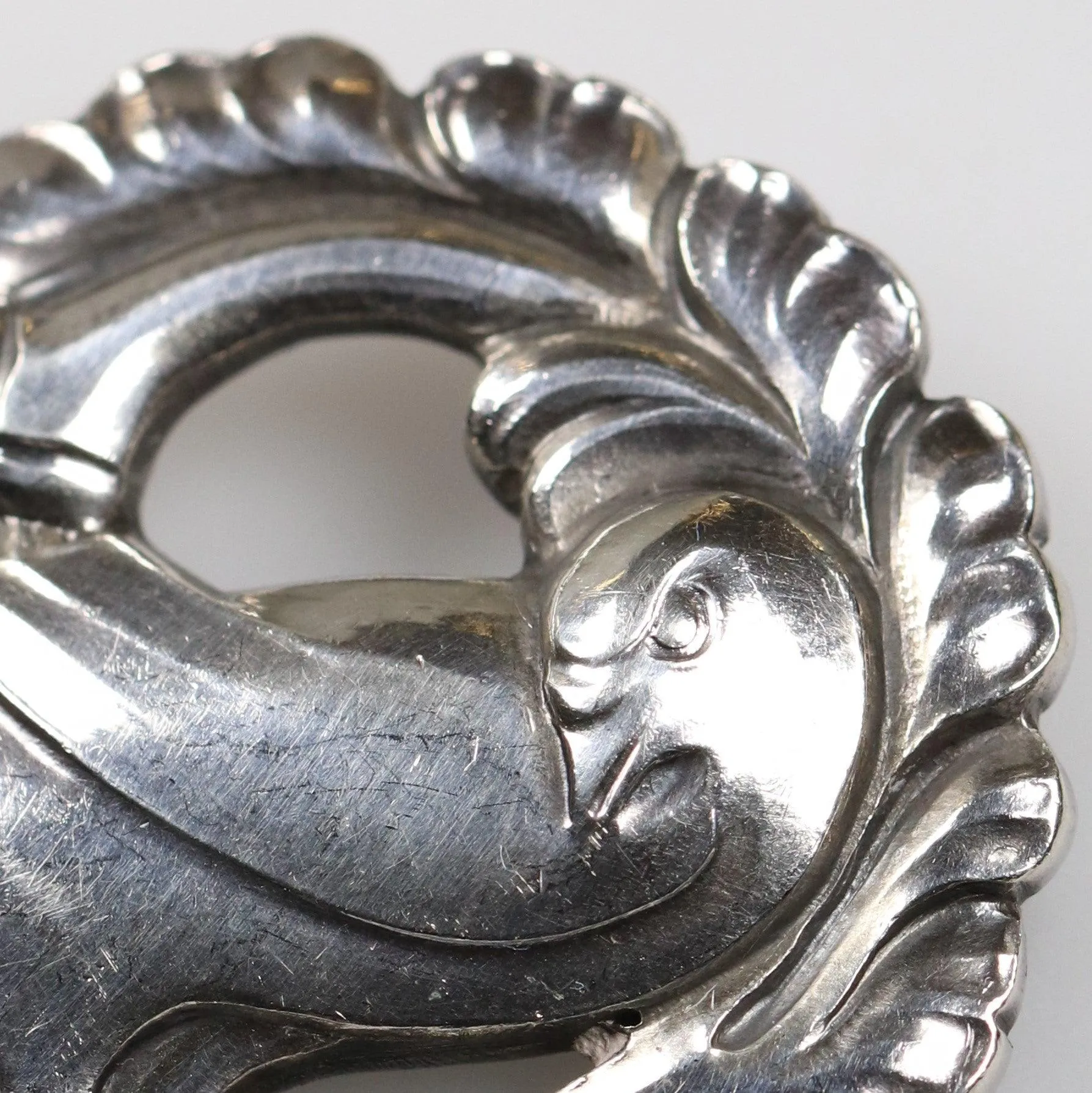 SOLD OUT: Vintage Georg Jensen Jewelry | Petite Art Nouveau Dove Brooch 134