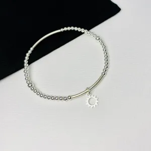 SOLIS | Silver Sun Bracelet