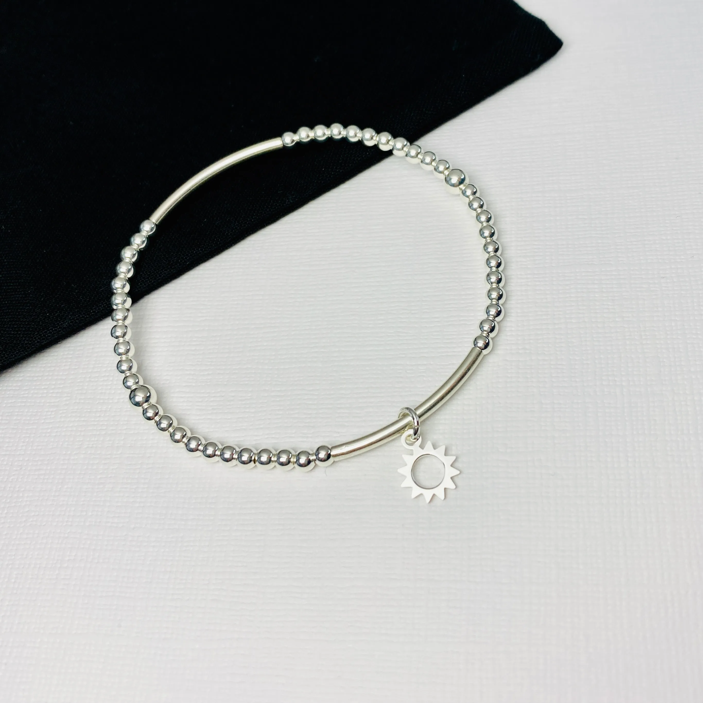 SOLIS | Silver Sun Bracelet