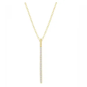 Sparkle Stick Necklace
