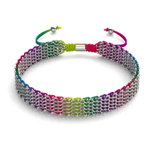 Spectrum x Silver | Kismet Links | Deluxe Choker Necklace