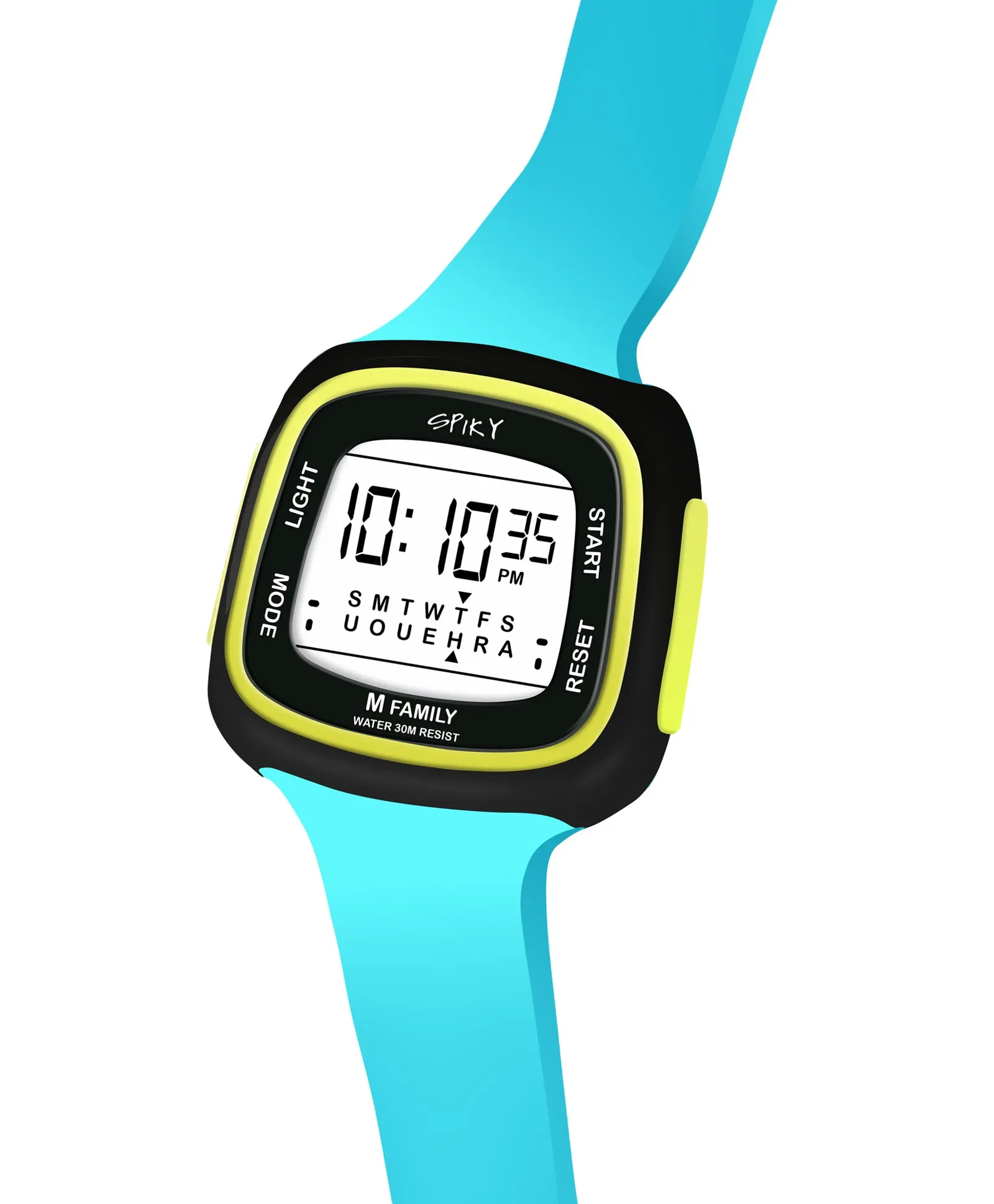 Spiky Eva16 Unique Square Digital Watch for Kids