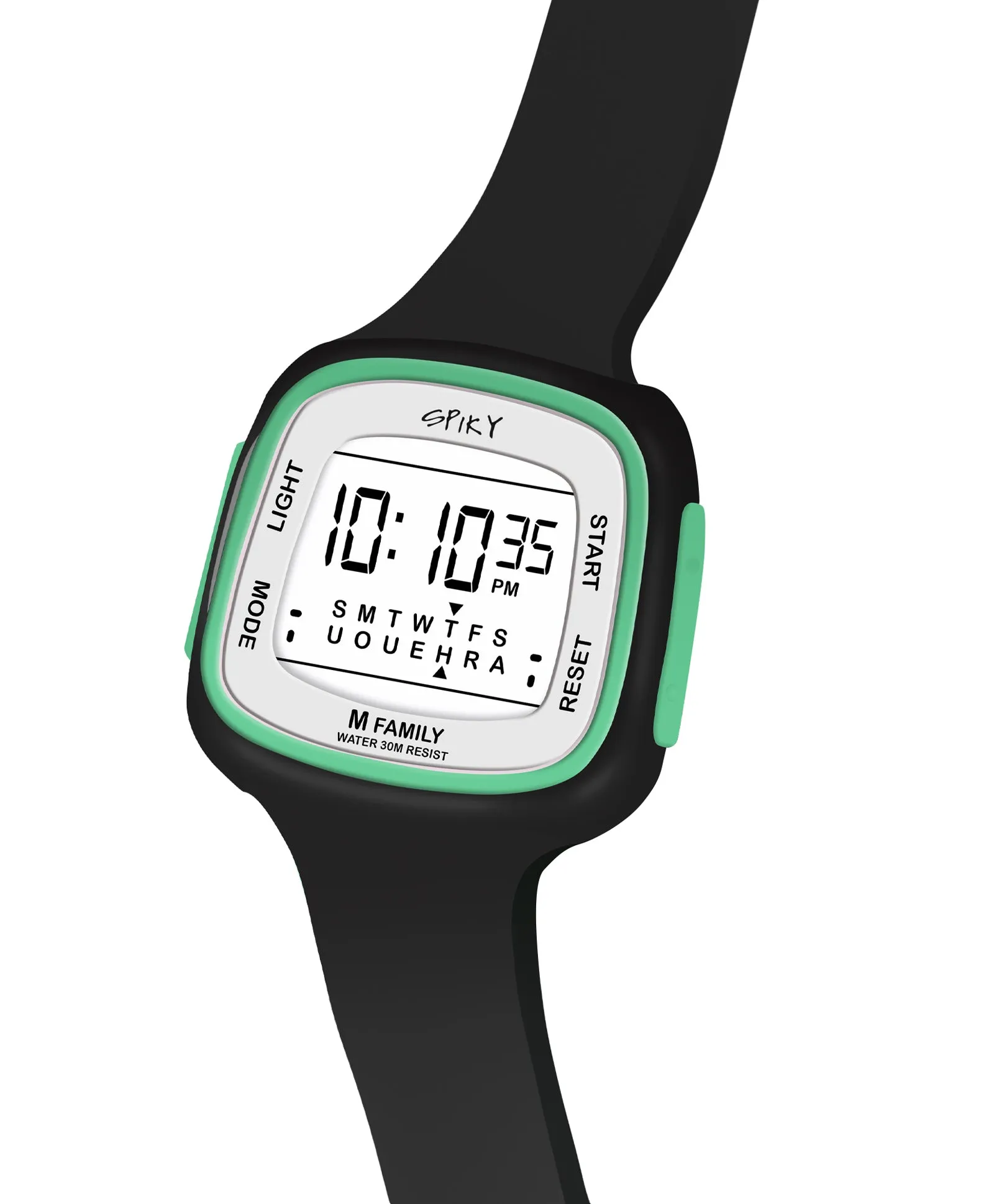 Spiky Eva16 Unique Square Digital Watch for Kids