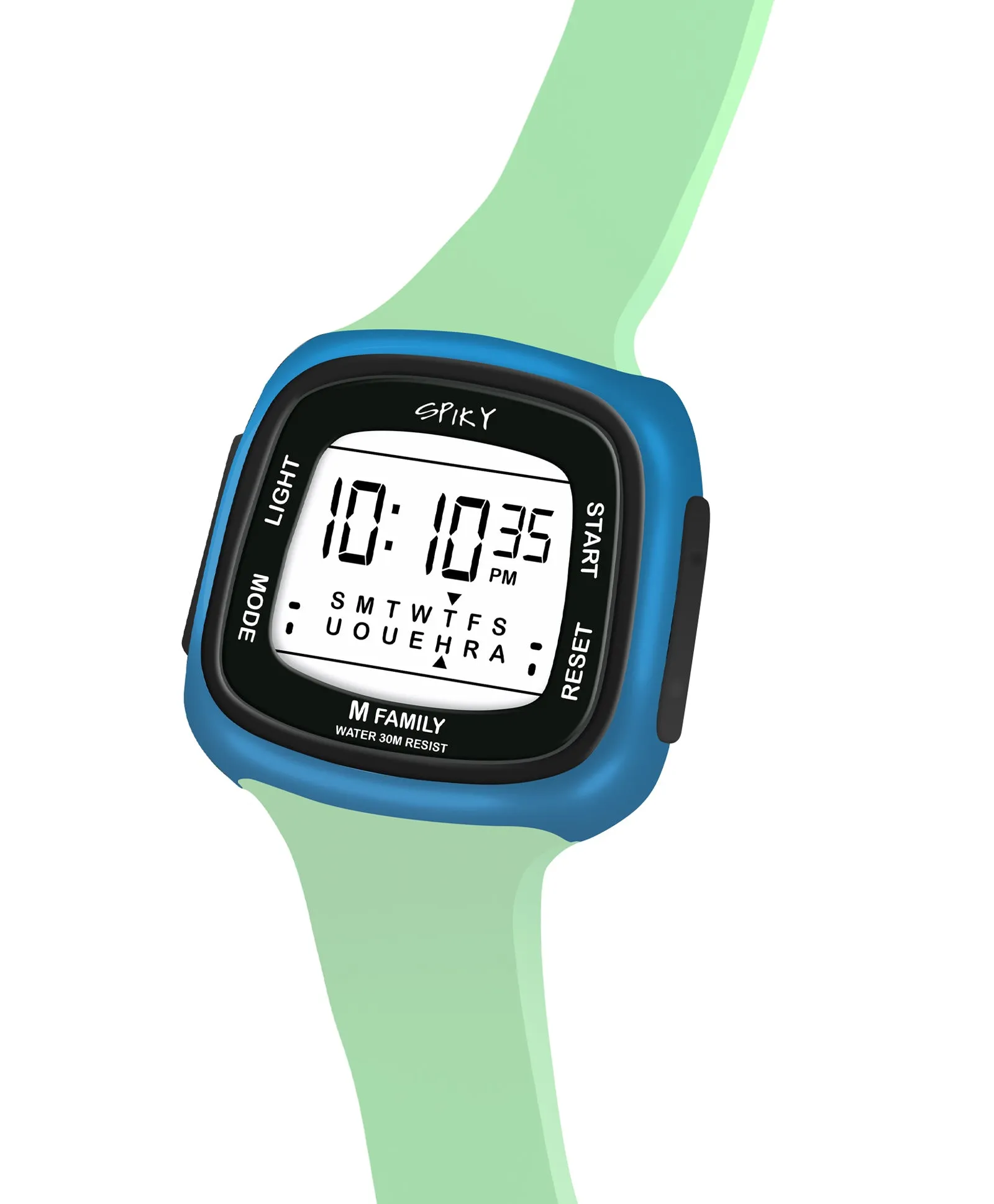 Spiky Eva16 Unique Square Digital Watch for Kids