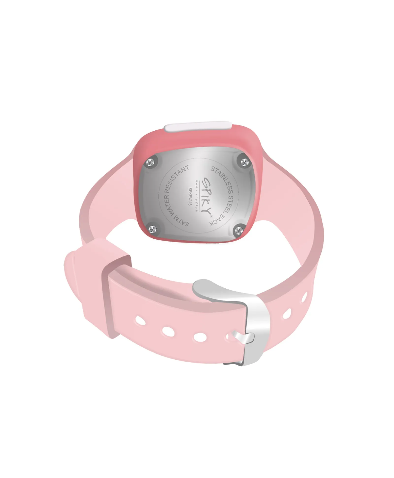 Spiky Eva16 Unique Square Digital Watch for Kids