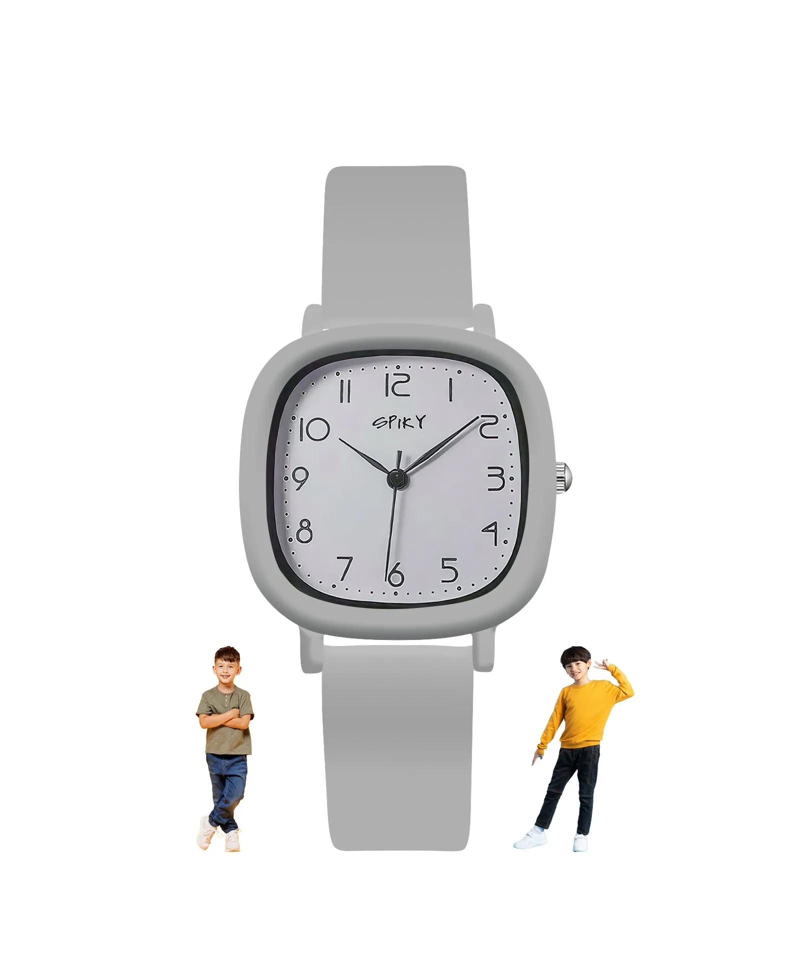 Spiky Eva19 Square Analog Watch for Kids