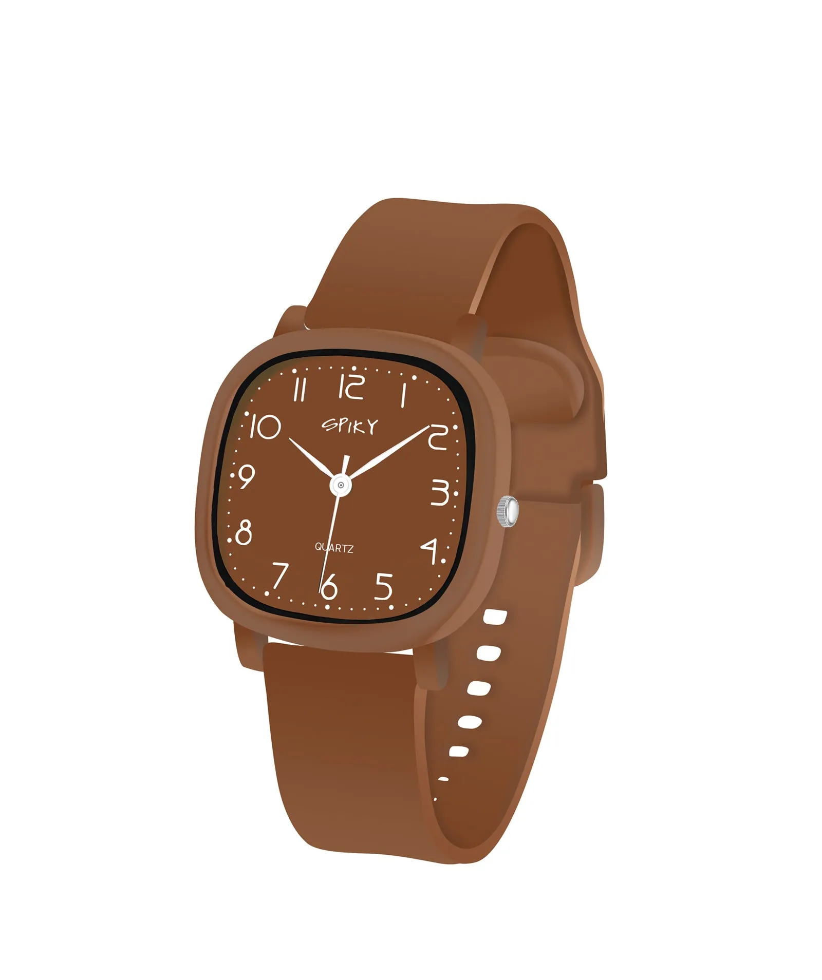 Spiky Eva19 Square Analog Watch for Kids