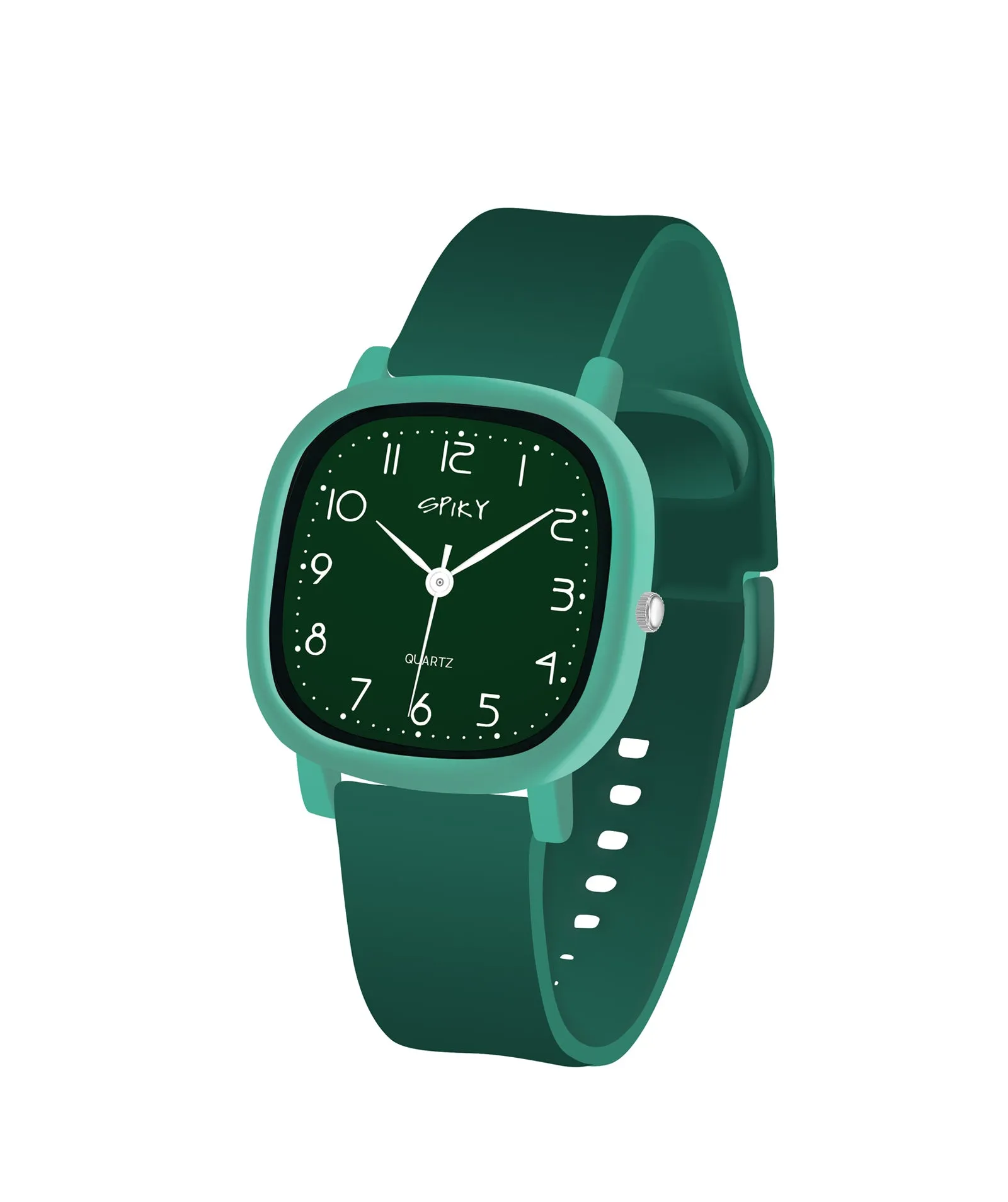 Spiky Eva19 Square Analog Watch for Kids