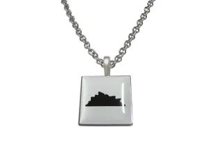 Square Sydney Australia Iconic Opera House Pendant Necklace