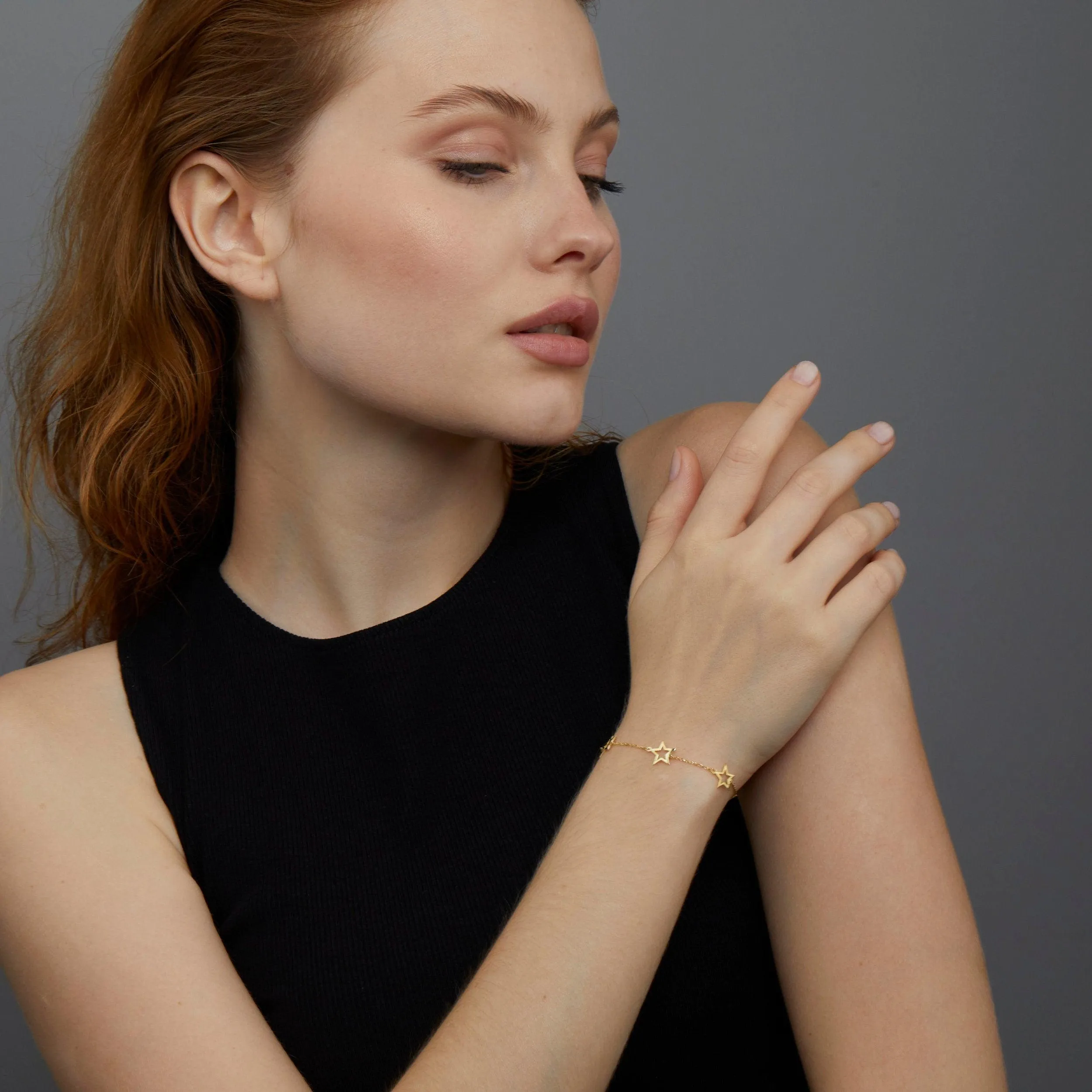 Star Bracelet - 18K Gold Vermeil