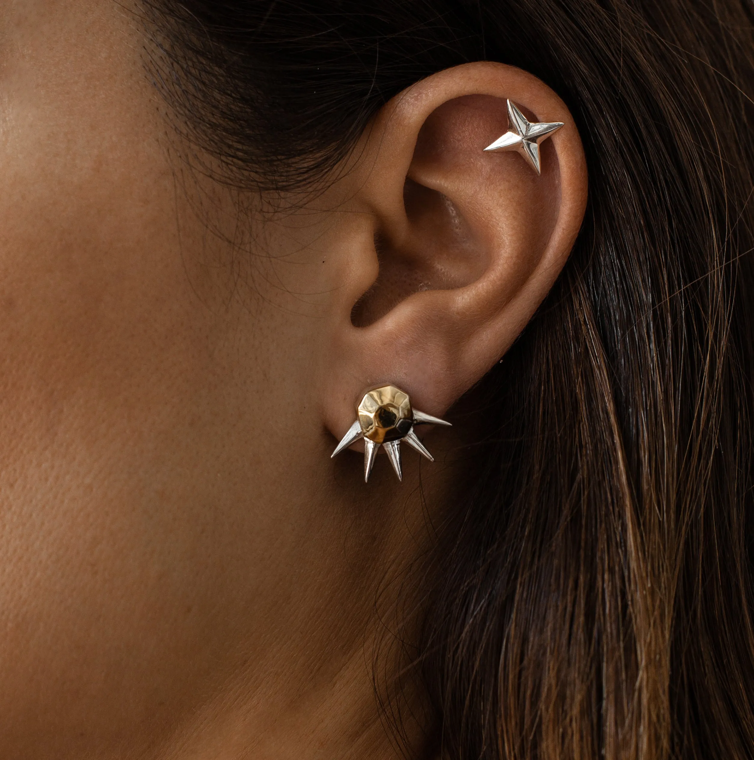 Star Gazers / silver spikes