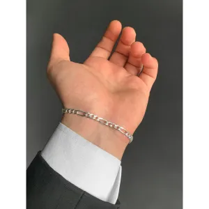 Sterling silver Aurora men’s bracelet