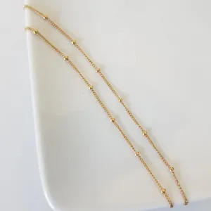 Sterling Silver Dainty Stacking Bracelet - Figaro, Satellite, Cable or Sequin