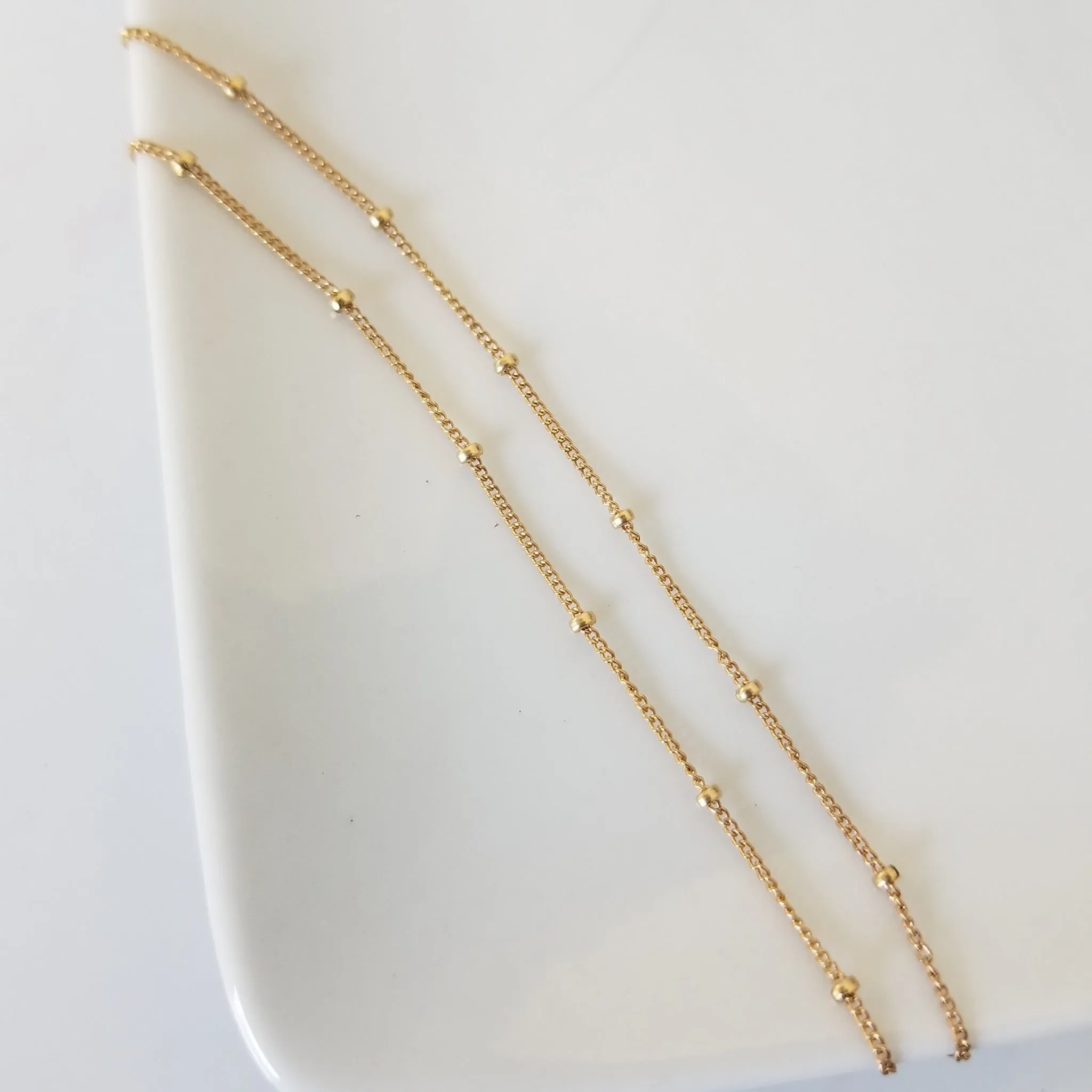 Sterling Silver Dainty Stacking Bracelet - Figaro, Satellite, Cable or Sequin