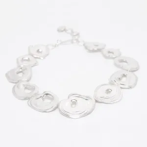 Sterling Silver Whirlpool Necklace