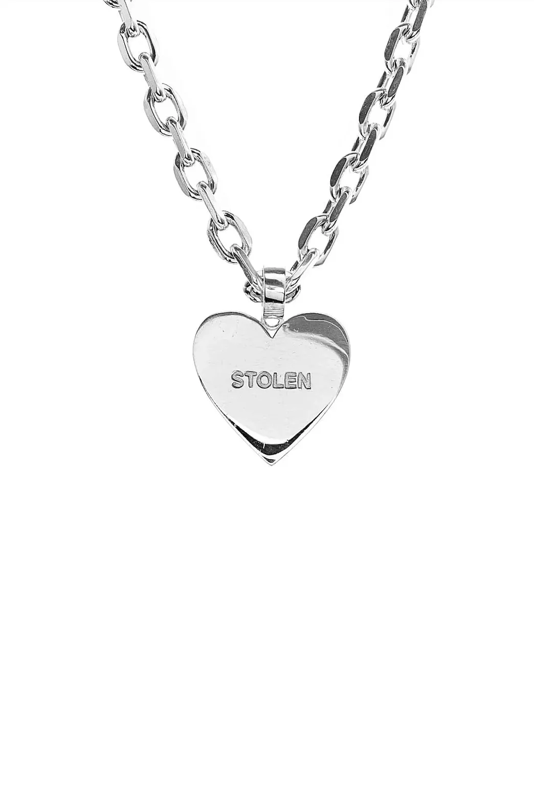 STOLEN GIRLFRIENDS CLUB Maxi Stolen Heart Choker - Stirling Silver