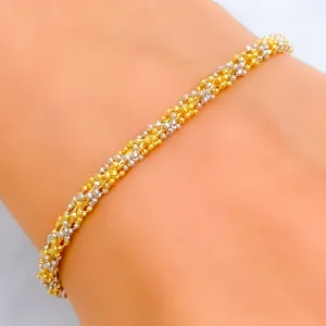 Subtle Attractive 22K Gold Bracelet