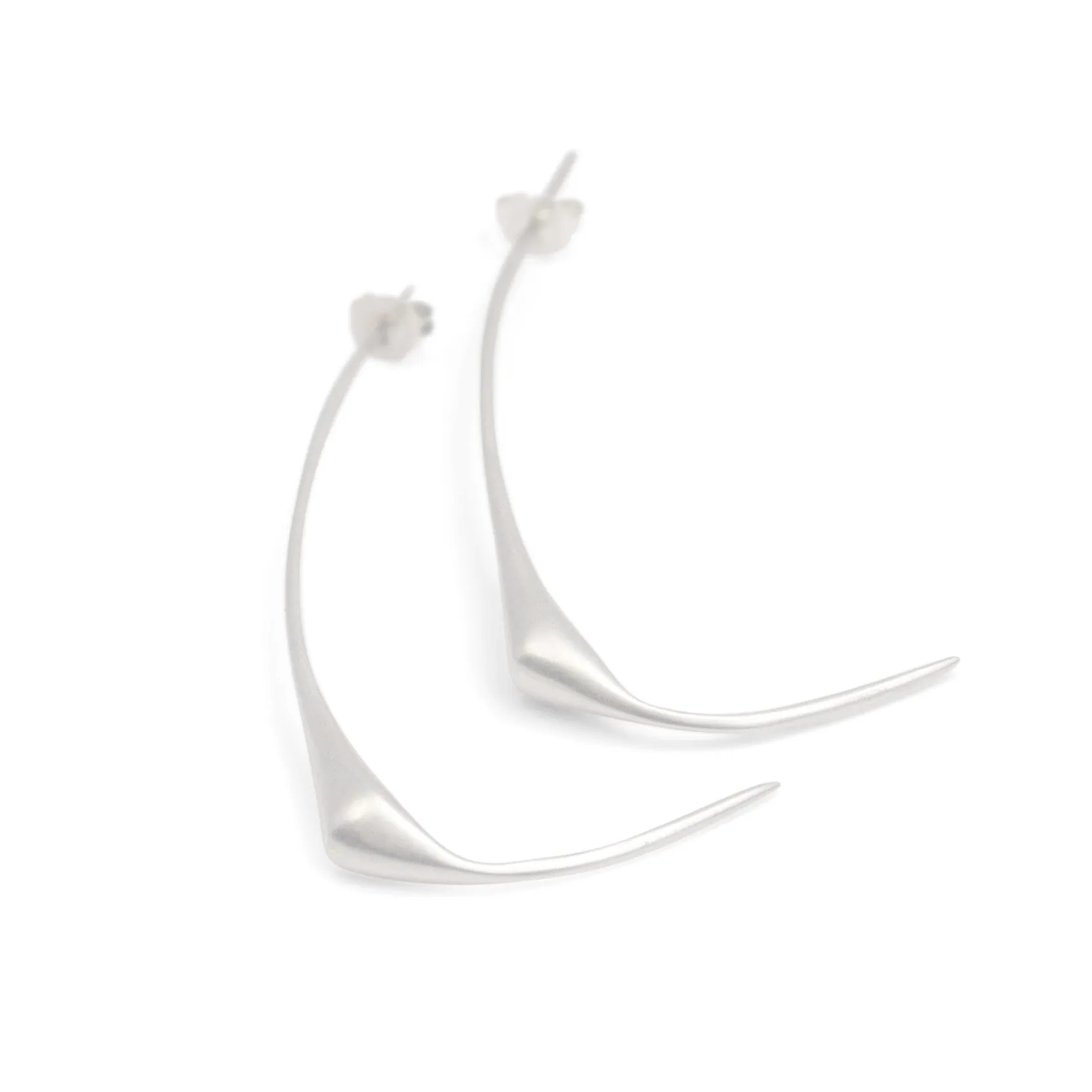swallow hoop earrings