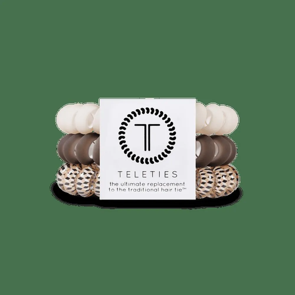 Teleties Hair Ties Toasted / Large
