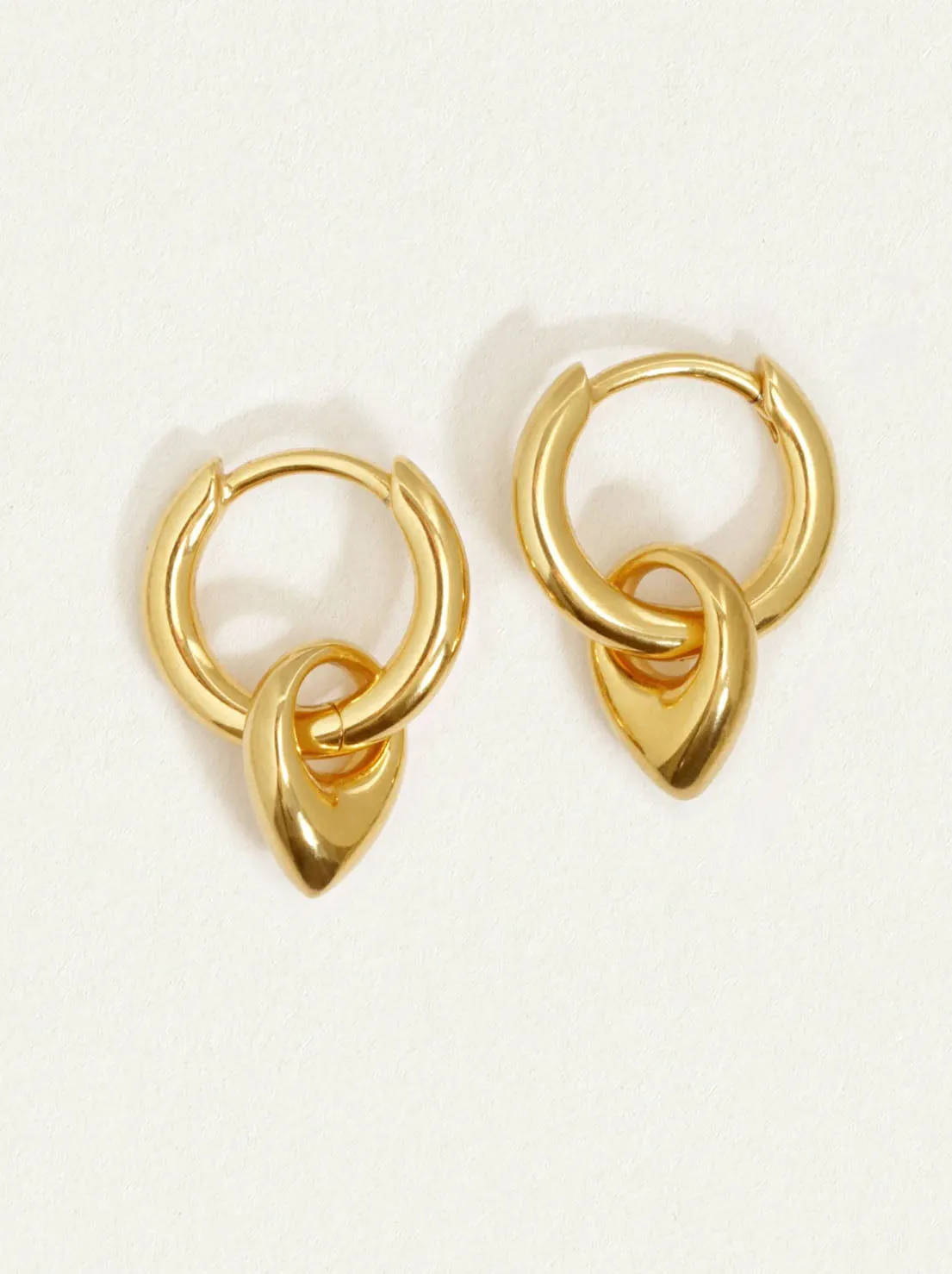 Temple of the Sun - Sanna Earrings - Gold