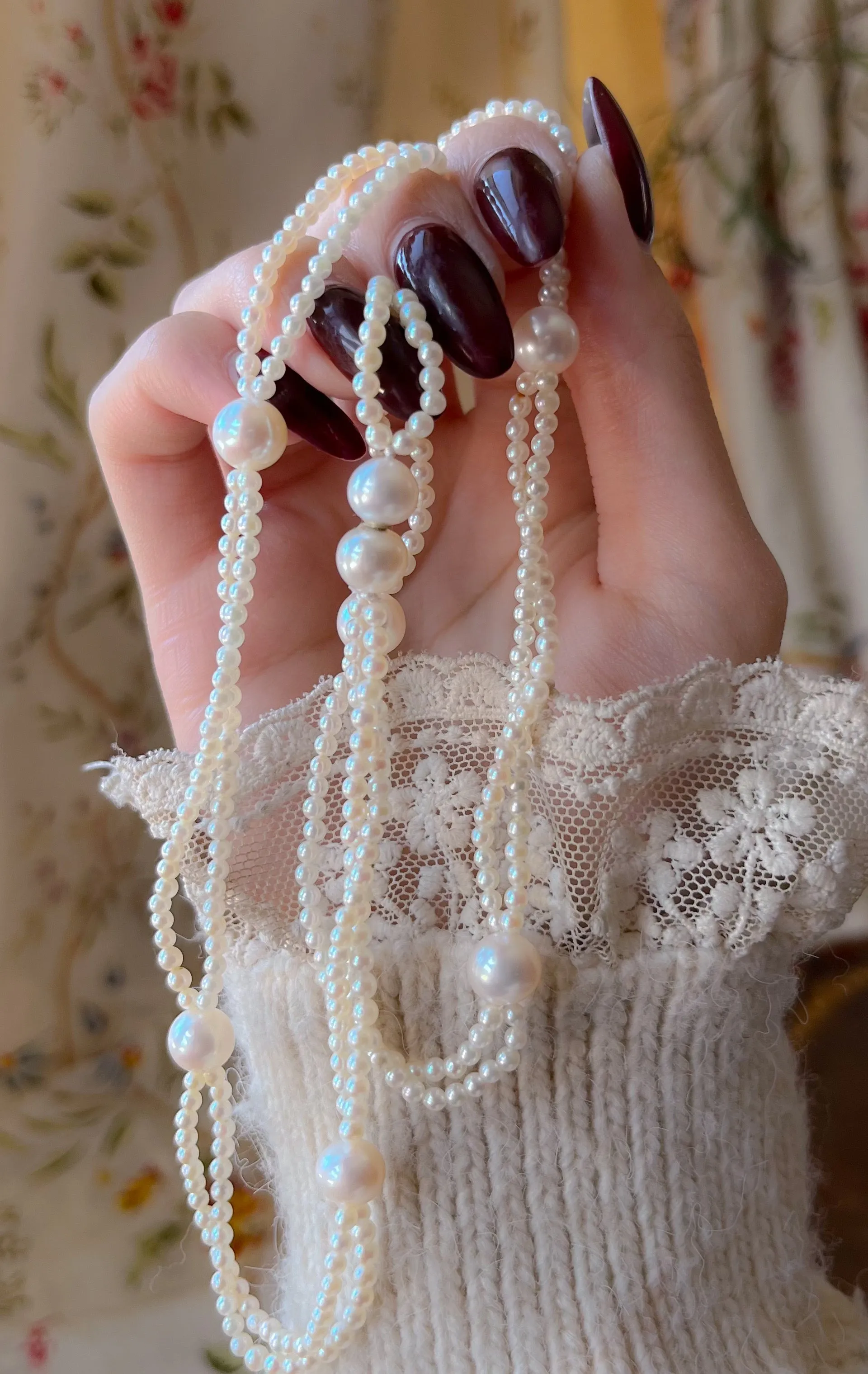 The Eloise Pearl Necklace For Belen