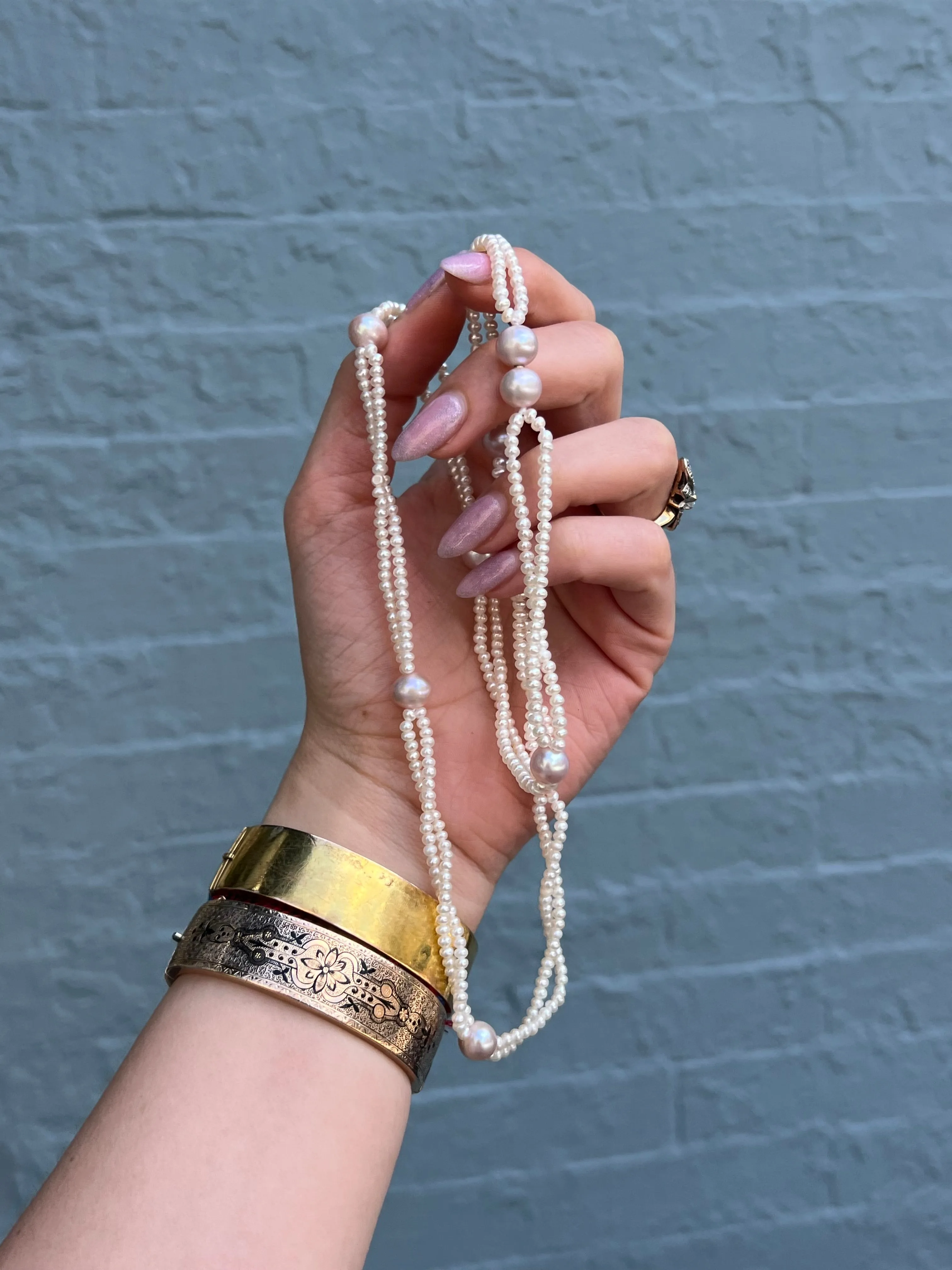 The Eloise Pearl Necklace For Belen