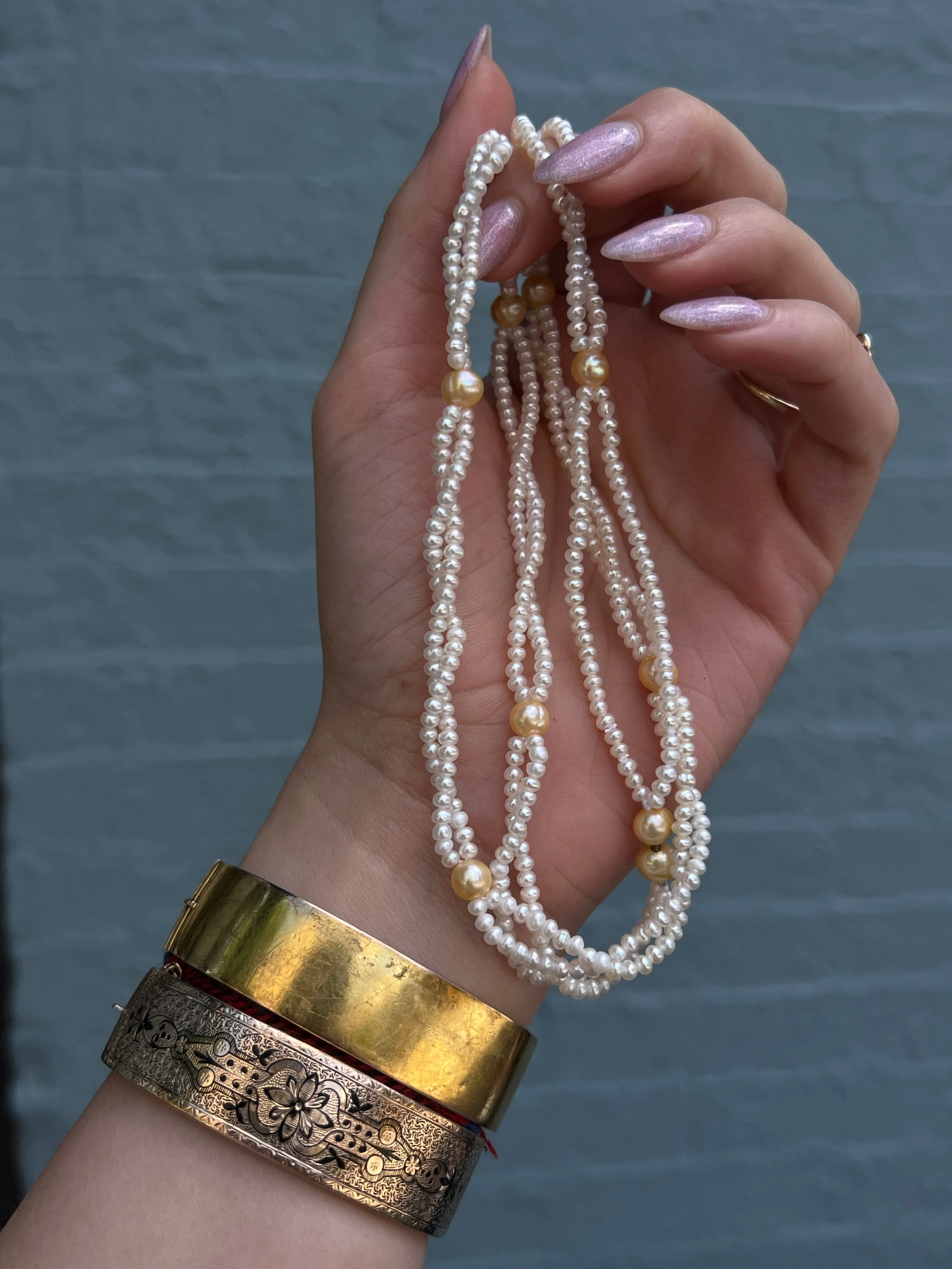 The Eloise Pearl Necklace For Belen
