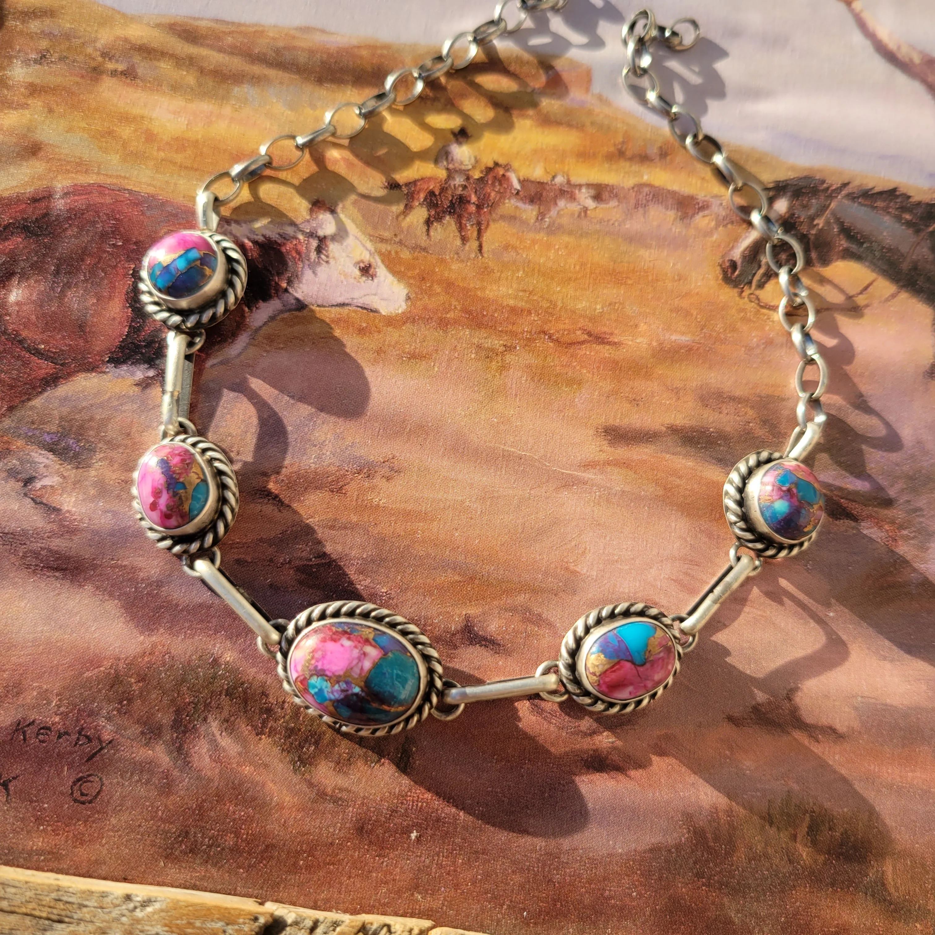 The Emily Dahlia Choker - 15"