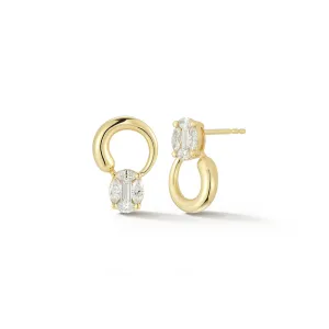 The Iris Illusion Stud Earrings