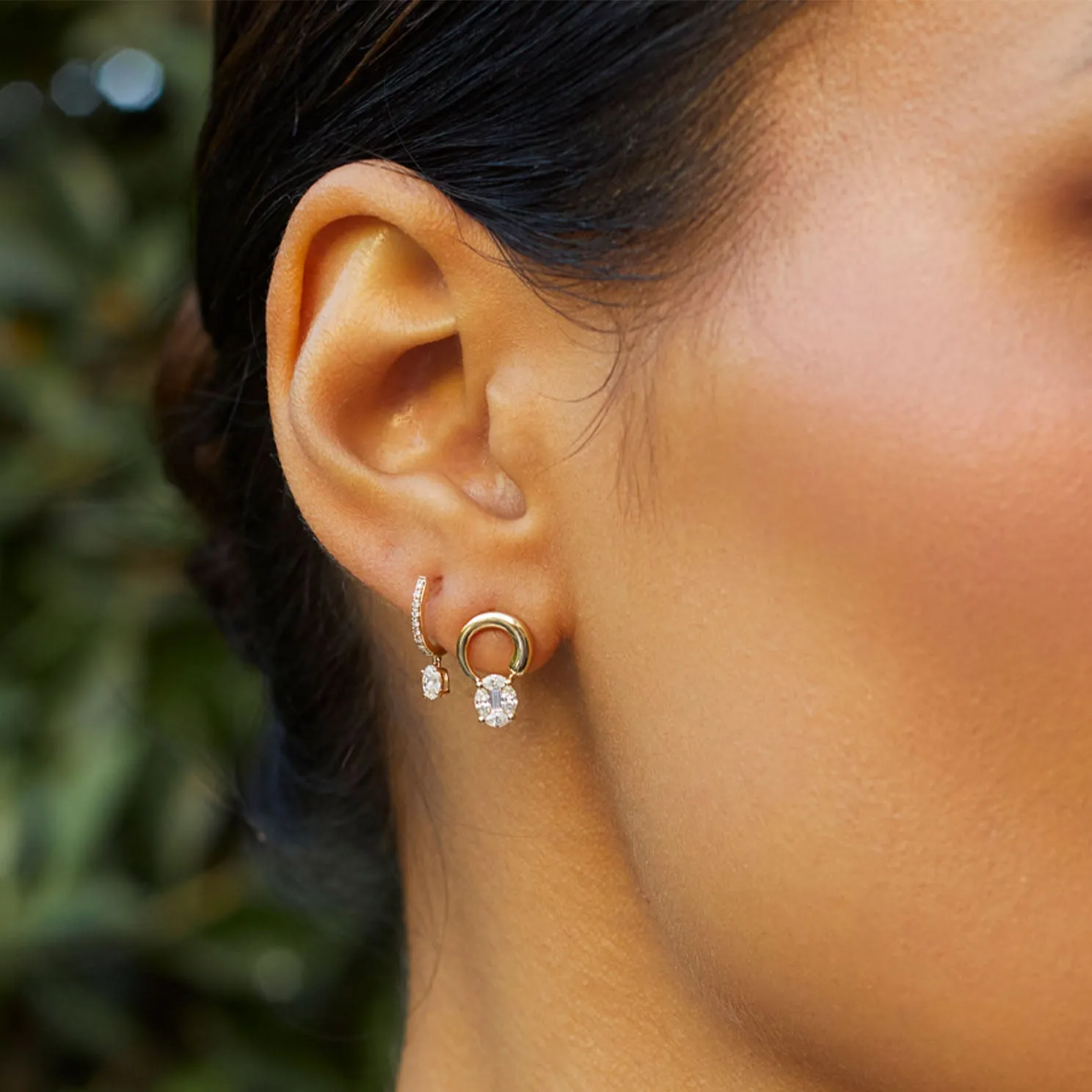 The Iris Illusion Stud Earrings