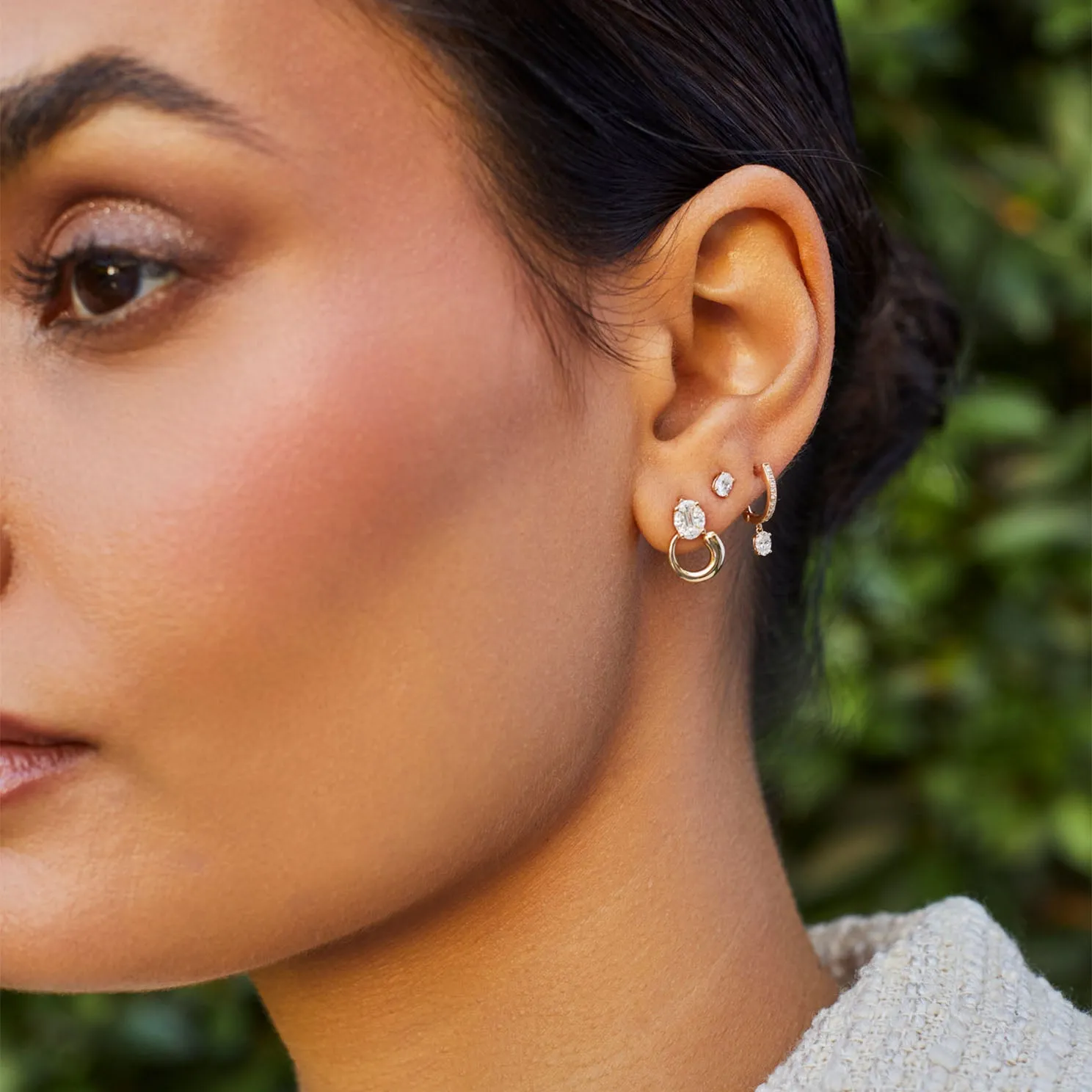 The Iris Illusion Stud Earrings