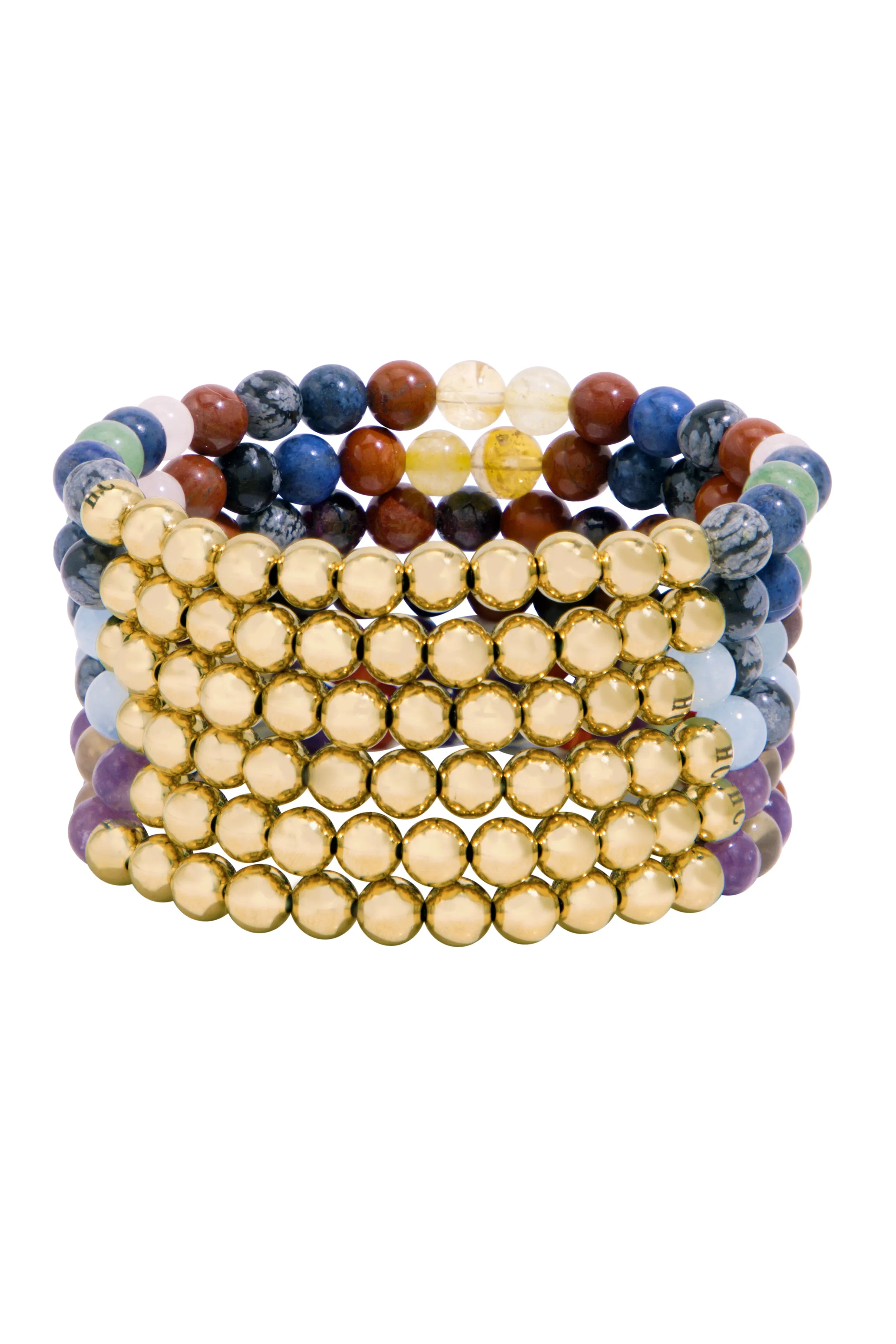THE JOURNEY / DIGESTIVE HEALTH - 3 Sets of Women's Healer's Bracelets (6 Bracelets)