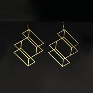 Three Planes Earrings
