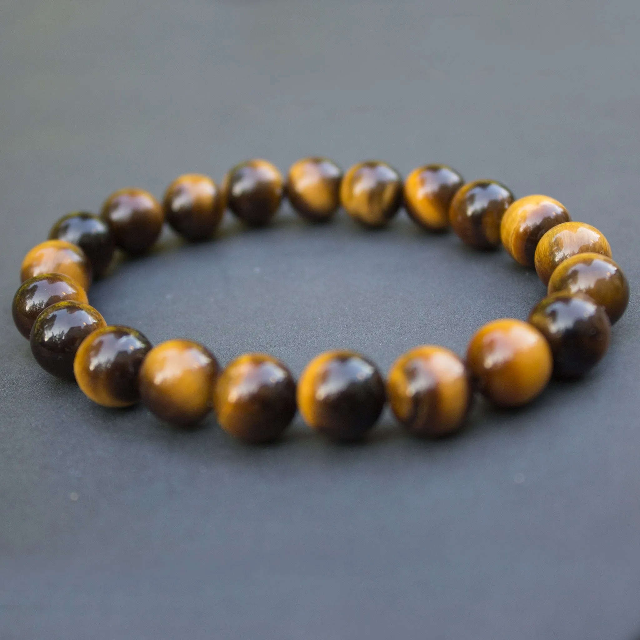 Tiger and Blue Lapis Lazuli Men's bracelets