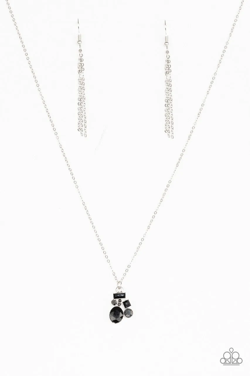 Time to be Timeless Black Paparazzi Necklace