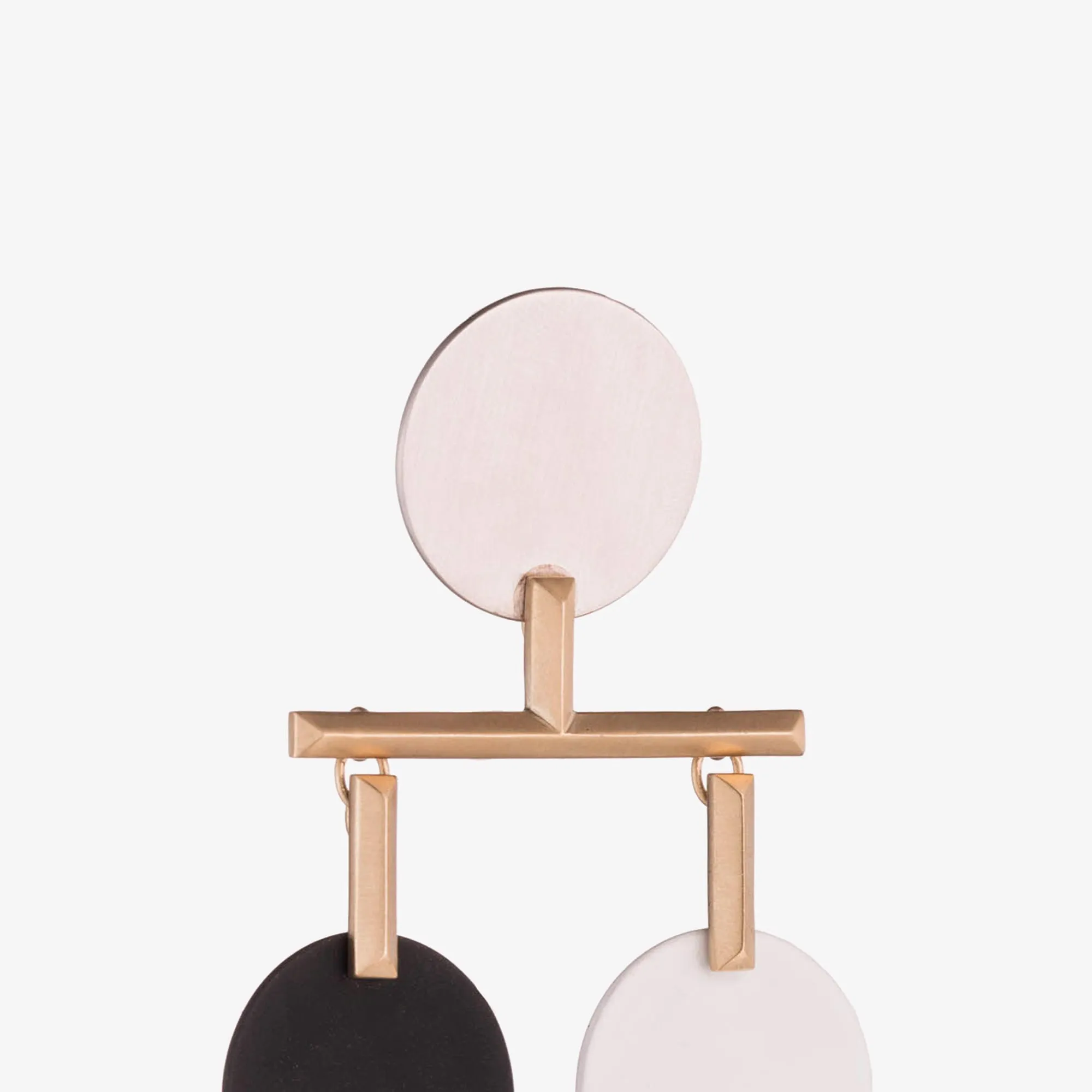TOKEN CHANDELIER EARRINGS