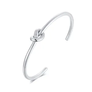 Trendy Open Knot Stylish stainless-steel Bracelet