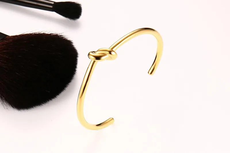Trendy Open Knot Stylish stainless-steel Bracelet