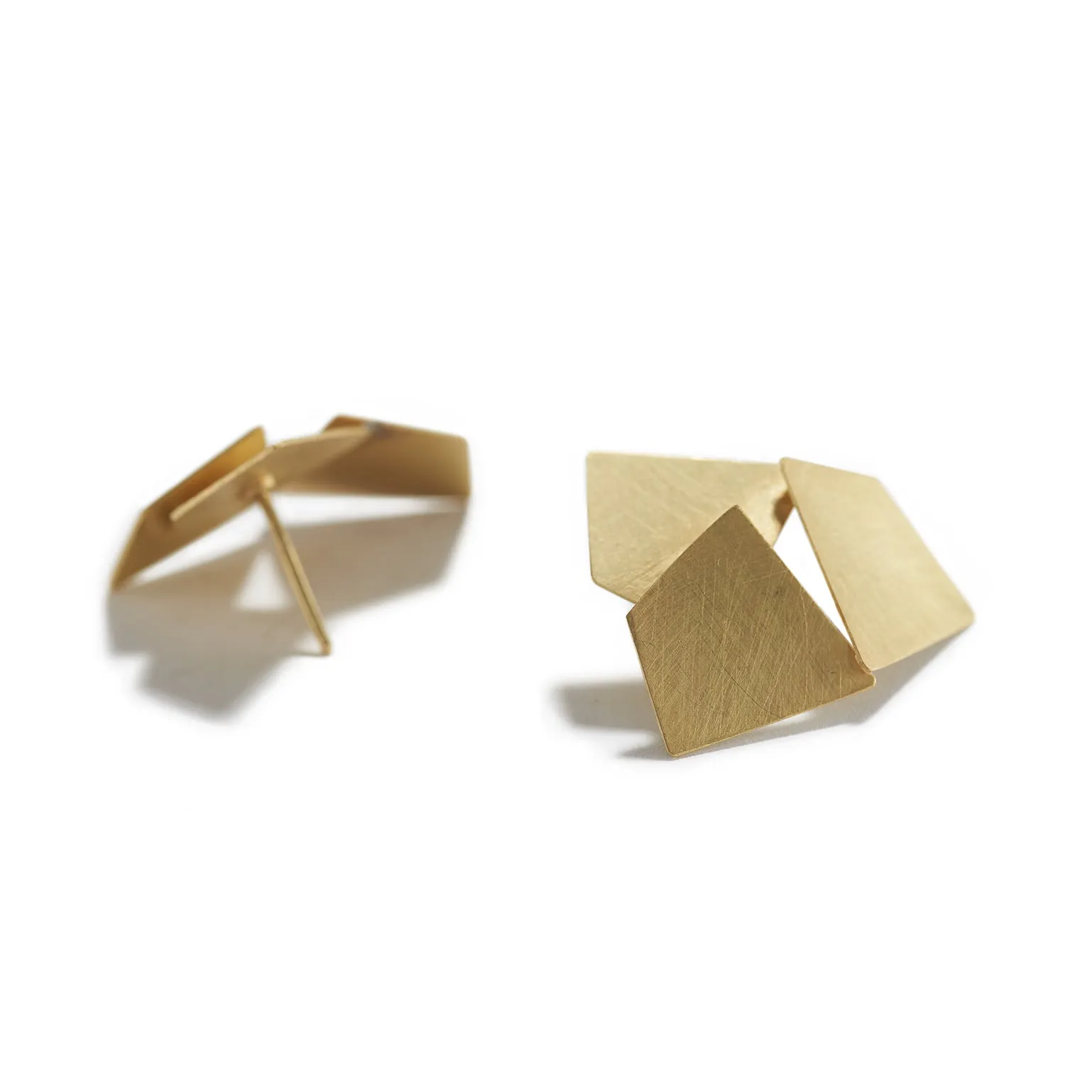 Triple Fragment Earrings