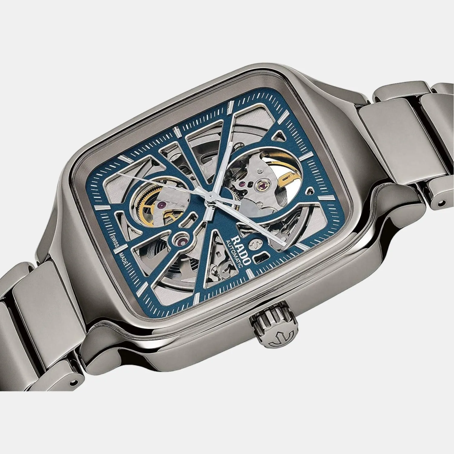 True Square Unisex Analog Ceramic Automatic Watch R27083202