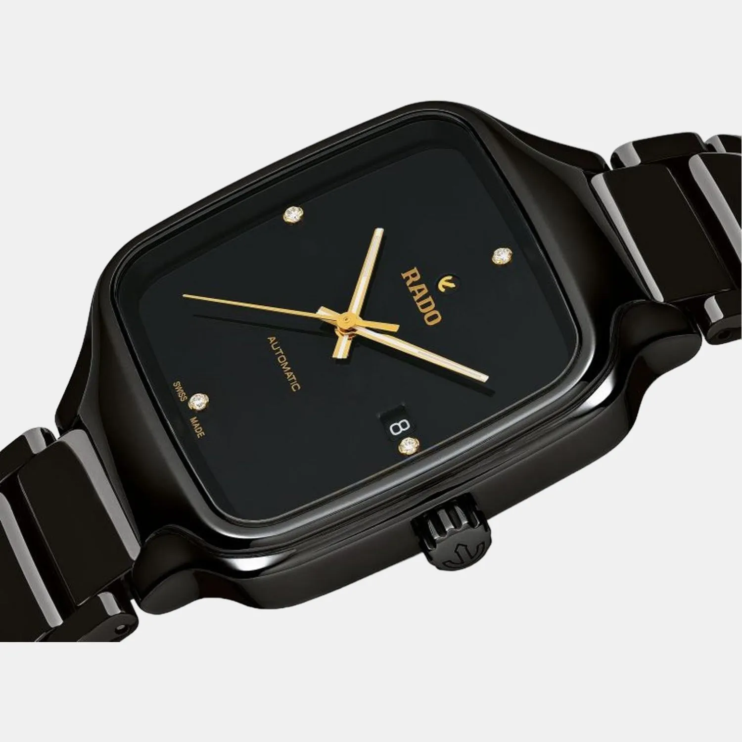 True Square Unisex Analog Stainless Steel Automatic Watch R27078722
