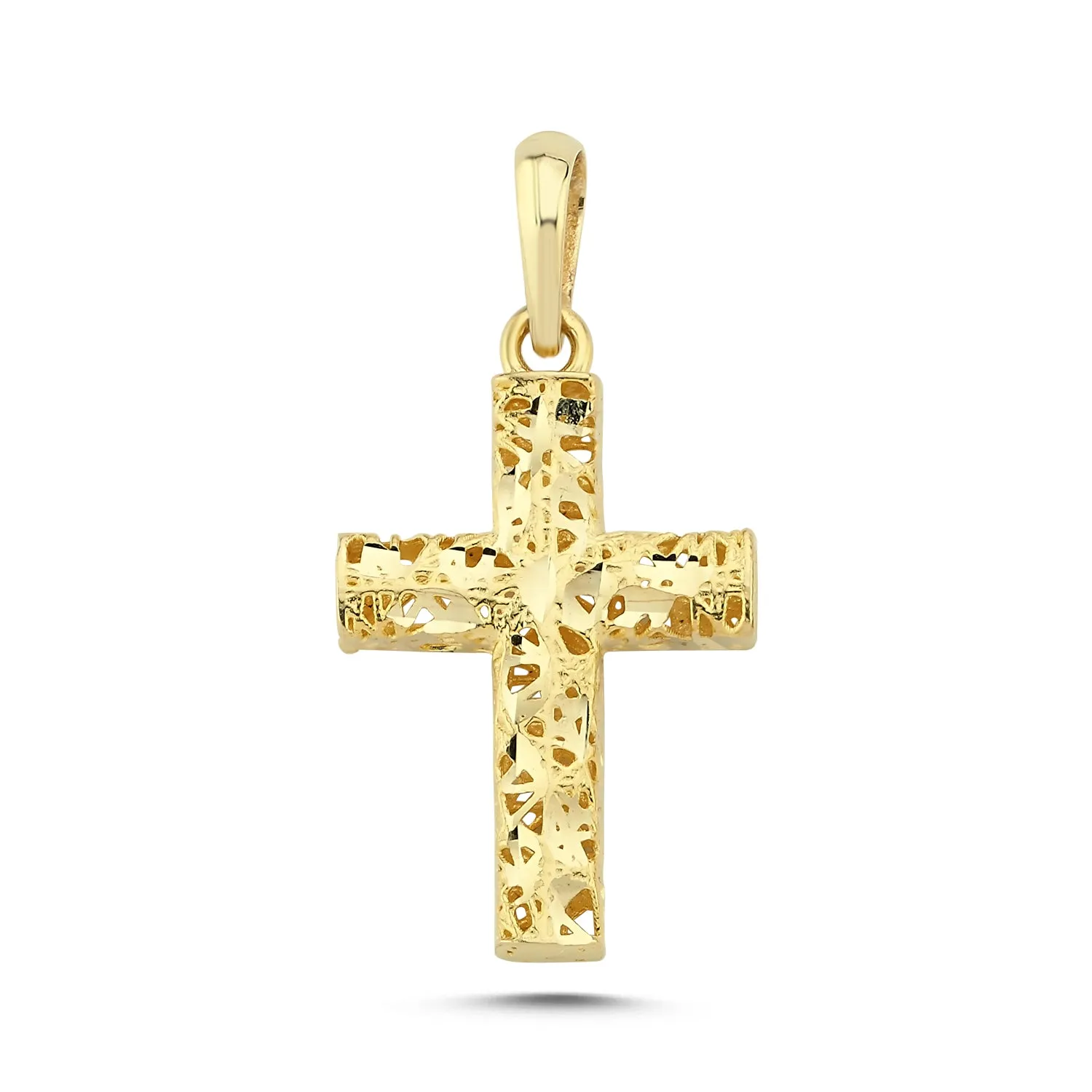 TUBE CROSS PENDANT