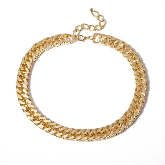 Unisex Rock Choker Necklace